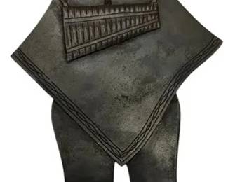 Metal Vaquero Plaque