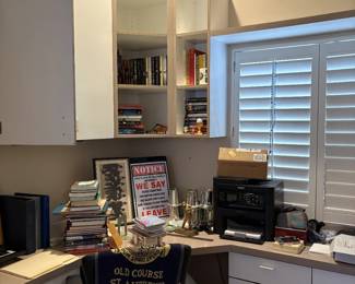 office supplies, office chair, printer