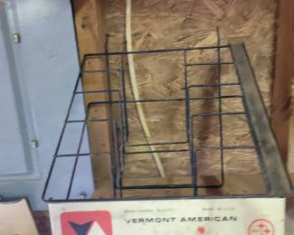 Saw blade display rack