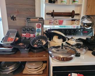 Kitchen packed in both houses!