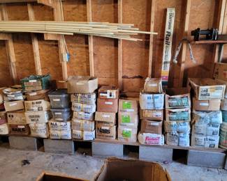 Boxes of nails