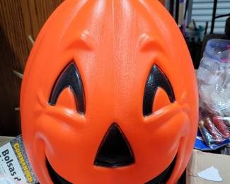 Blow mold pumpkin 