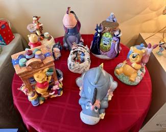Winnie the Pooh and Disney Cookie Jars