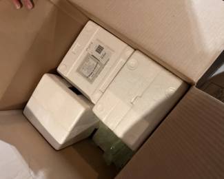 Several boxes of ceramic christmas decoration (More photos to come)