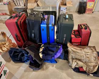 Assorted Luggage and Bags