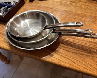 Cutco Stainless Steel Pan Set