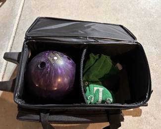 Bowling Ball and Bag