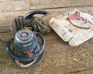 BLACK  DECKER DRILL, POLISHER,  VACCUM