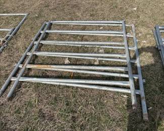 5 AND 6 HD GALVANIZED CORRAL PANELS
