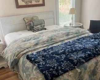 Double bed  with headboard