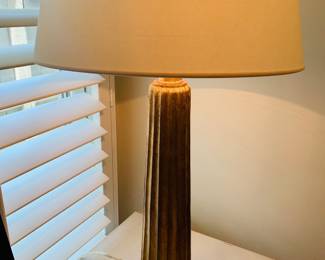 Fluted Spire Lamp--gilded