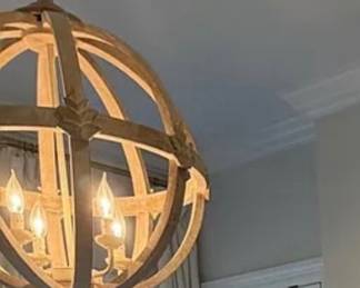 Modern style entrance light fixture