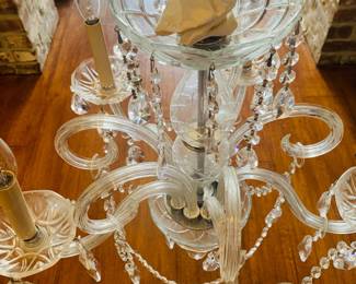 2nd of two four bulb smaller chandelier