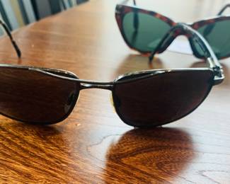 Maui Jim and handmade Italian  sunglasses by Persol