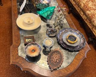 Large coffee tables and entertainment wares