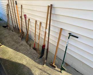 Lots of quality yard tools available. 