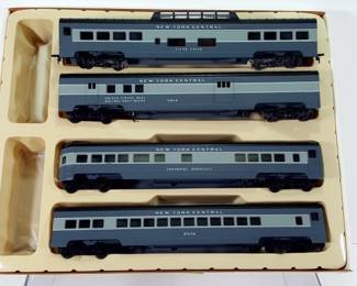 Con-Cor Authentic Passenger Car Set New York Central