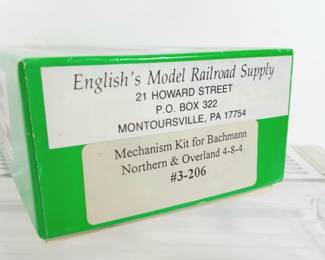 Bowser Mfg Co Kit For Bachman Northern & Overland 4-8-4 (Lot 2)