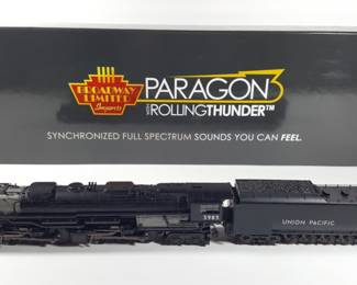 Broadway Limited Paragon 3 UP Challenger 4-6-6-4, Unlettered