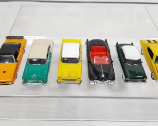 Six Die Cast, Classic Metal Metal Cars