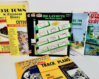 Vntg HO Cut-Out Buildings, Planning, Layout & Scenery Books