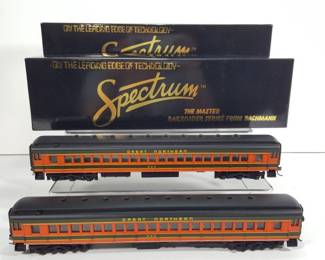 Bachmann Spectrum Great Northern Passenger Cars #963 #965 Coach Duo
