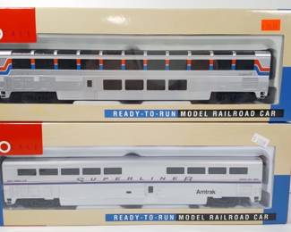 Walther's Amtrak Super Liner, Diner & Lounge Duo (Lot 2)