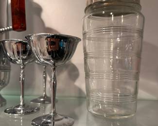 Vintage martini shaker