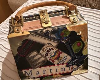 Cigar box martini handbag