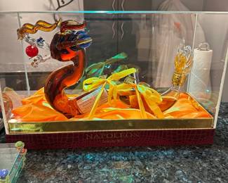 Decorative liquor bottle
