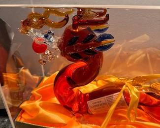 Decorative liquor bottle