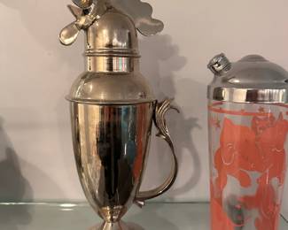Vintage cocktail shaker