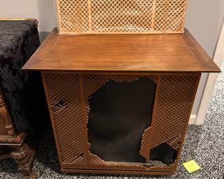 Replacement grill for speaker - needs staining