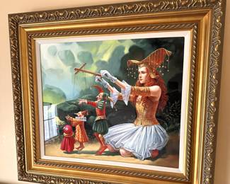 Michael Cheval "Evolution" signed and numbered
