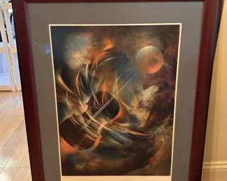 Leonard Niermann signed and numbered lithograph