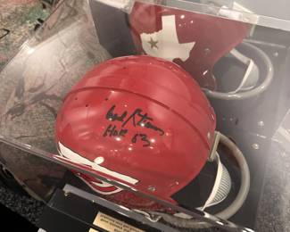 Alternate view: Kansas City signed helmet