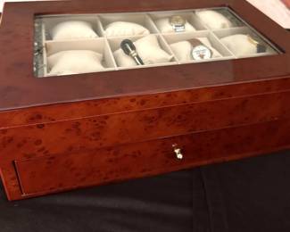 Jewelry and watch box