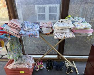 handmade baby bibs and blankets