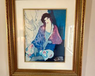 "Burette Noire" by Itzchak Turkay print.