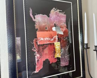 Signed artwork by Laszlo Dus.