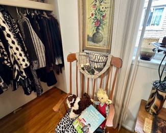 Petite rocking chair.