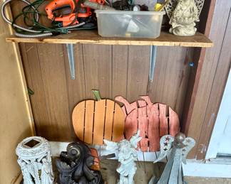 Outdoor garden decor.