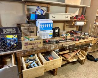 Workbench tools & more.