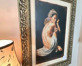 "Fornaresca" by Thomas Rut, signed ltd edition giclee on canvas.