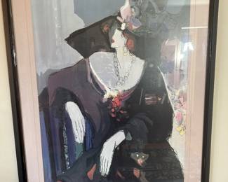 Isaac Maimon "Francesca" print.