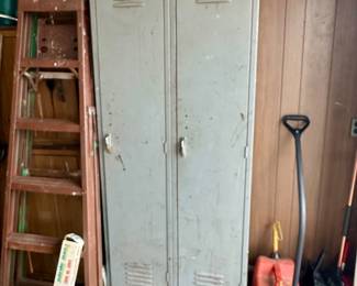 Old school lockers.