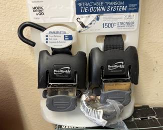 Boatbuckle Tie- down system