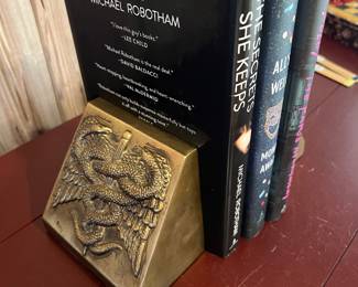 Brass Bookends 