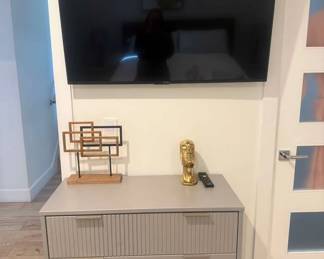 Dresser and television