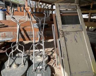 OLD DOORS, WINDOWS AND SCREENS